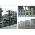 Arame galvanizado Palisade Metal Fence